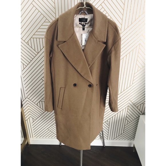 J. Crew Slouchy Camel Wool Cashmere Coat - Picture 5 of 8